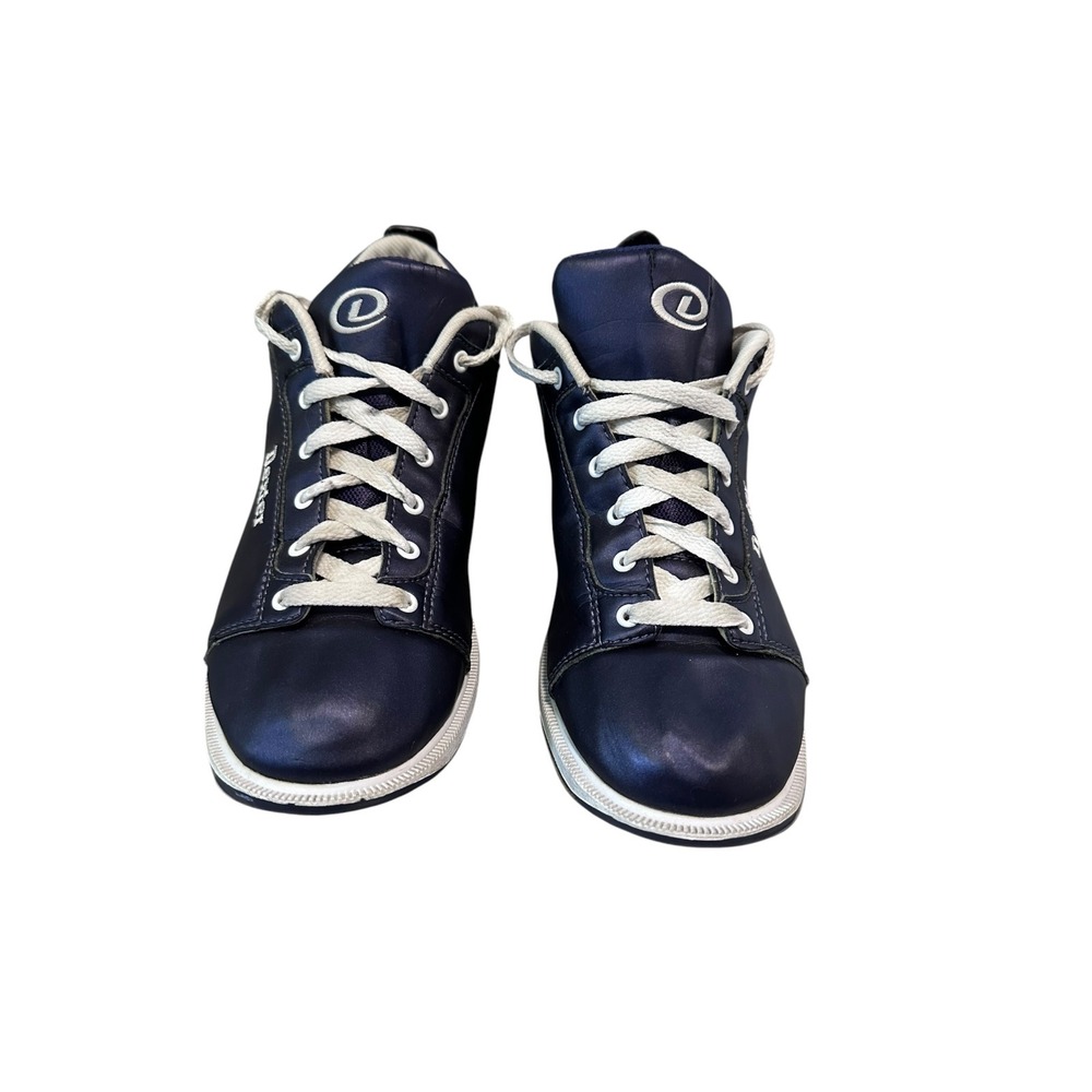 Dexter Bowling Shoes Womens 9 Navy Blue Good Lace Up‎ B4010-3 Athletic